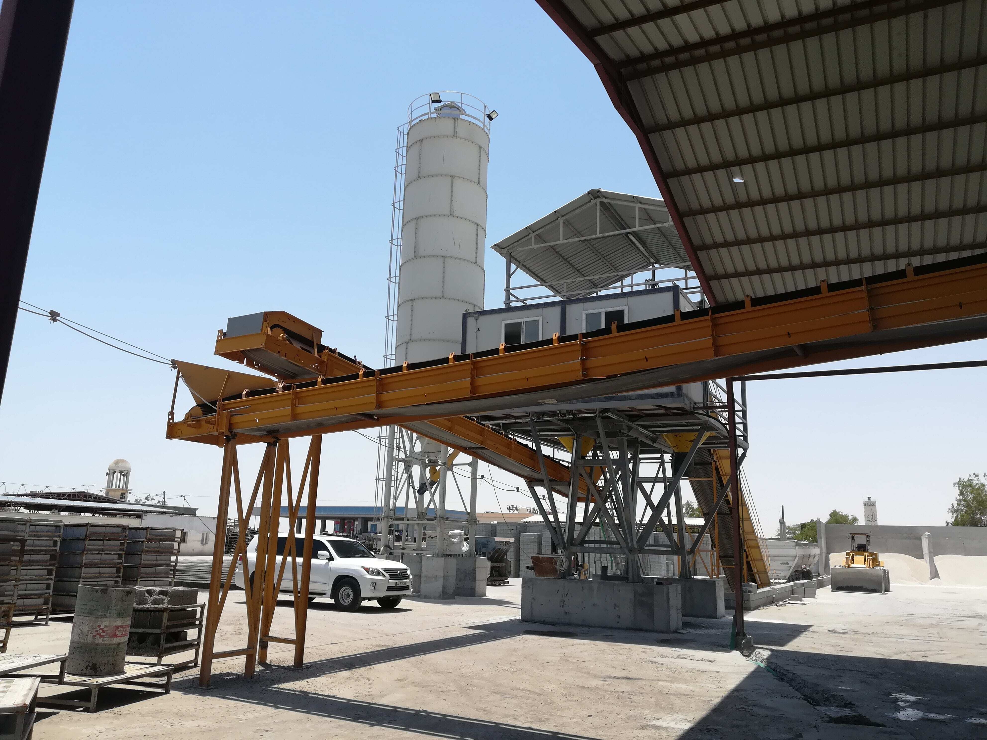 مكونات محطة خلط الخرسانة الجاهزة مكونات محطة خلط الخرسانة الجاهزة